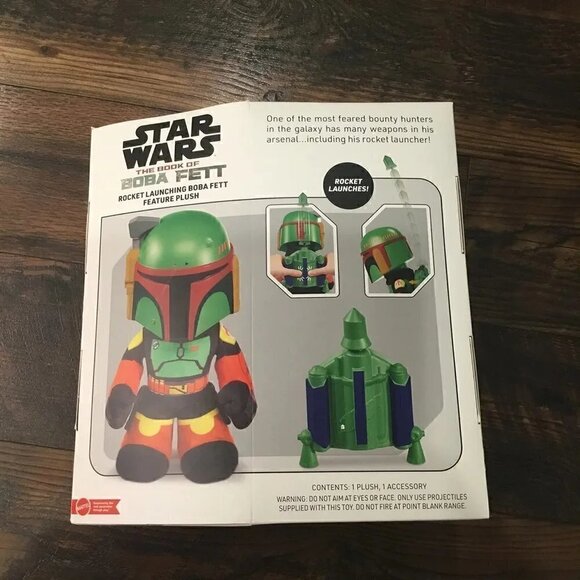 Star Wars Boba Fett Plush Doll - Picture 2 of 2